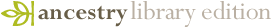 Ancestry Library Edition